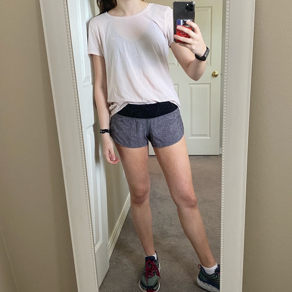 Lululemon light pink shirt